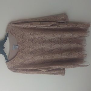 Beautiful Gold Tunic Size 2X